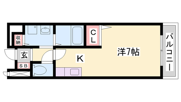 プリムローズの物件間取画像